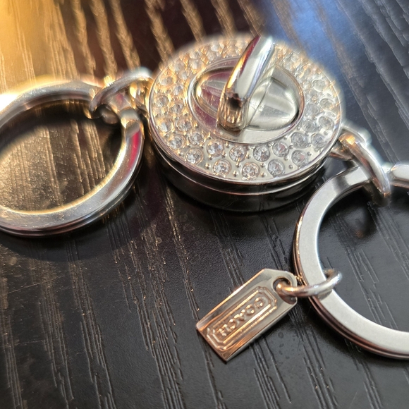Coach Interlocking Keychain - Picture 2 of 4